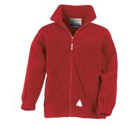 Result Polartherm Fleece Jacket in Red | Size: 8-10 Years Result Red 8-10 Years