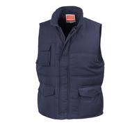 Result Promo bodywarmer R094X - Double-stitched seams, Front storm flap