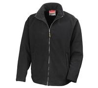 Result Mens Horizon High Grade Microfleece Jacket M Black
