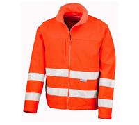 Result R117A Core High-Viz Softshell Jacket - Orange, 3X-Large