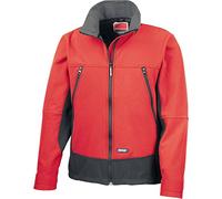Result R120A Softshell Activity Jacket - Red/Black, Medium