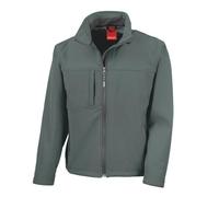Result R121A Classic Soft Shell Jacket - Grey, Large