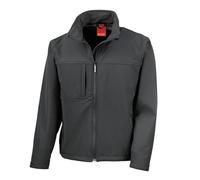 Result R121M Mens Classic Softshell Jacket - Black - M