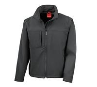 Result R121M Mens Classic Softshell Jacket - Black - S