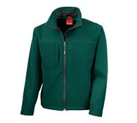 Result R121M Mens Classic Softshell Jacket - Bottle Green - 4XL