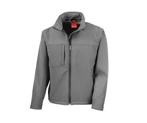 Result R121M Mens Classic Softshell Jacket - Workguard Grey - L