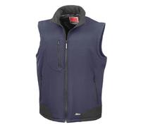 Result R123A Softshell Bodywarmer - Navy/Black, Large
