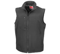 Result R123X Softshell Bodywarmer - Black/Black - L
