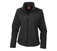 Result R128F Ladies Base Layer Softshell Jacket - Black - XL