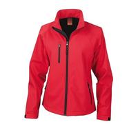 Result R128F Ladies Base Layer Softshell Jacket - Red - L