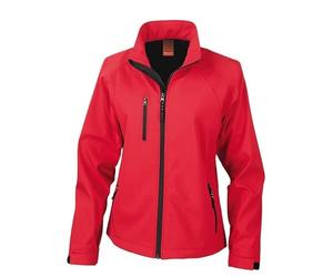Result R128F Ladies Base Layer Softshell Jacket - Red - XS