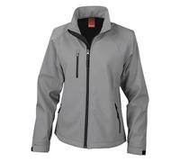 Result R128F Ladies Base Layer Softshell Jacket - Silver Grey - L