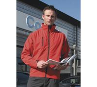 Result R128M 2 Layer Base Softshell Jacket Black - Size: L Colour: Bla L