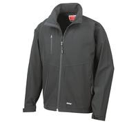 Result R128M Mens Base Layer Softshell Jacket - Black - 3XL