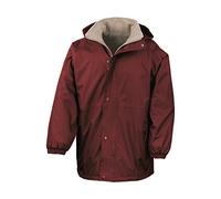 Result R160A Reversible Stormdri 4000 Fleece Jacket - Burg/Camel, 2X-Large