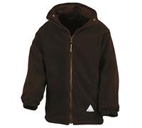 Result R160J Reversible Stormdri 4000 Fleece Jacket - Brown, Large/Size 9/10