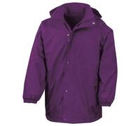 Result R160J Reversible Stormdri 4000 Fleece Jacket - Purple, Large/Size 9/10