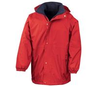 Result R160J Reversible Stormdri 4000 Fleece Jacket - Red, X-Large/Size 11/12