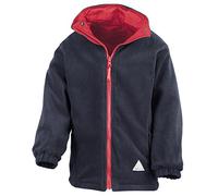 Result R160J Reversible Stormdri 4000 Fleece Jacket - Red, X-Large/Size 11/12