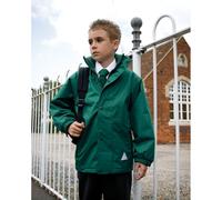 Result R160JY Children's Reversible Storm Stuff Jacket Purple - S 9-10 Years