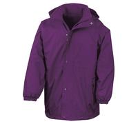 Result R160J Reversible Stormdri 4000 Fleece Jacket - Purple, Medium/Size 7/8
