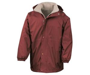 Result R160X Reversible StormDri 4000 Jacket - Burgundy/Camel - 2XL