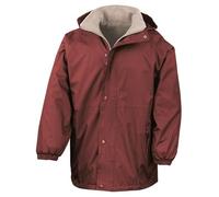 Result R160X Reversible StormDri 4000 Jacket - Burgundy/Camel - S