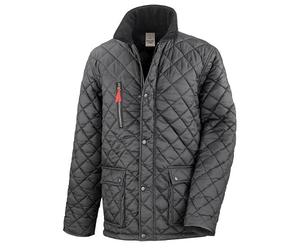 Result R196X Unisex Urban Cheltenham Gold Jacket - Black - 2XL