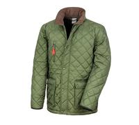 Result R196X Unisex Urban Cheltenham Gold Jacket - Olive - M