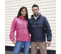 Result R204X Core Adult Windcheater Navy Blue - Size: XL Colour: Navy XL