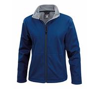 Result R209F Core Softshell Women's Jacket, Navy, Medium/Size 12