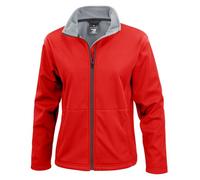 Result R209F Core Softshell Women's Jacket, Red, X-Large/Size 16
