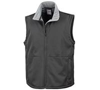Result R214X Core Softshell Bodywarmer - Black, 2X-Large