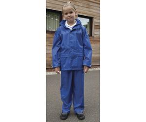 Result R225J Core Junior Rain Suit Black - Size: 3-4 Years Colour: Bla 3-4 Years