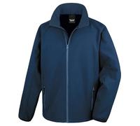 Result R231M Core Printable Softshell Jacket - Navy/Navy - 2XL
