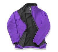 Result R231M Printable Softshell Jacket - Purple/Black, 3X-Large