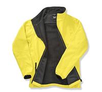 Result R231M Printable Softshell Jacket - Yellow/Black, Medium