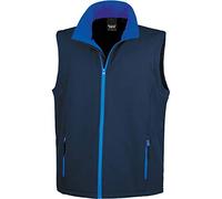 Result R232M Printable Softshell Bodywarmer - Navy/Royal, X-Large