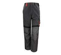 Result R310X Regular Work-Guard Technical Trousers - Grey/Black, X-Small/Size 30