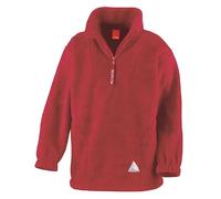 Result R33JY Kids Zip Neck Polartherm Fleece