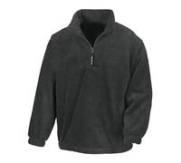Result R33X Mens Polartherm Zip Neck Fleece - Black - XL