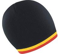 Result R368X National Beanie - Black/Yellow/Red, One Size