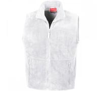 Result R37X Active Fleece Bodywarmer White - Size: S Colour: White, Si S