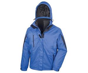 Result R400M 3-in-1 Journey Jacket With Softshell Inner - Royal/Black - 2XL