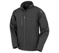 Result R900X Mens Recycled 3-Layer Printable Softshell Jacket - Black - L