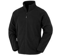 Result R907X Recycled Microfleece Jacket - Black - M