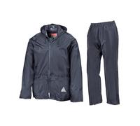 Result R95X Mens Waterproof Jacket And Trouser Set - Navy - S