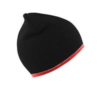Result Rc046 Reversible Hat - Capblack/Red, One Size