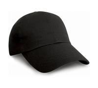 Result Cotton Drill Pro-Style Cap One Size Black