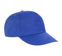 Result 5-Panel Printers Cap Core Houston Rc80X One Size Royal Blue